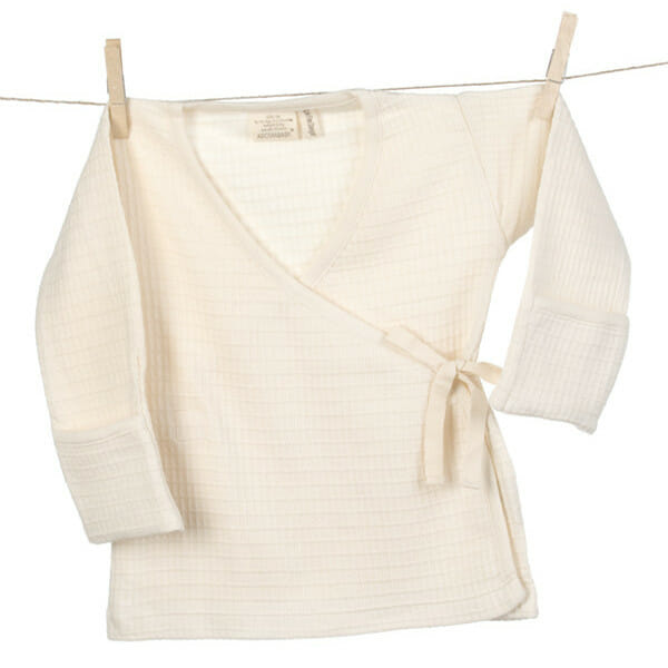 Aromababy Organic baby kimono wrap top